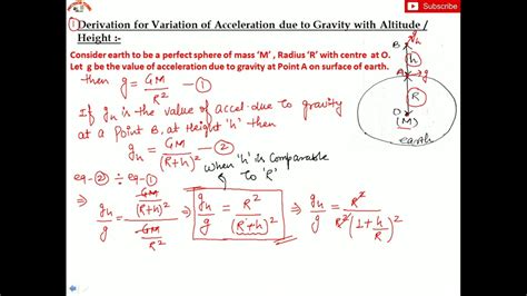 and g|derivation of g and.